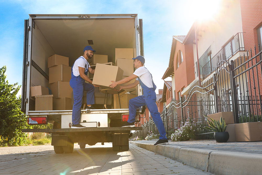 Movers Packing a Truck