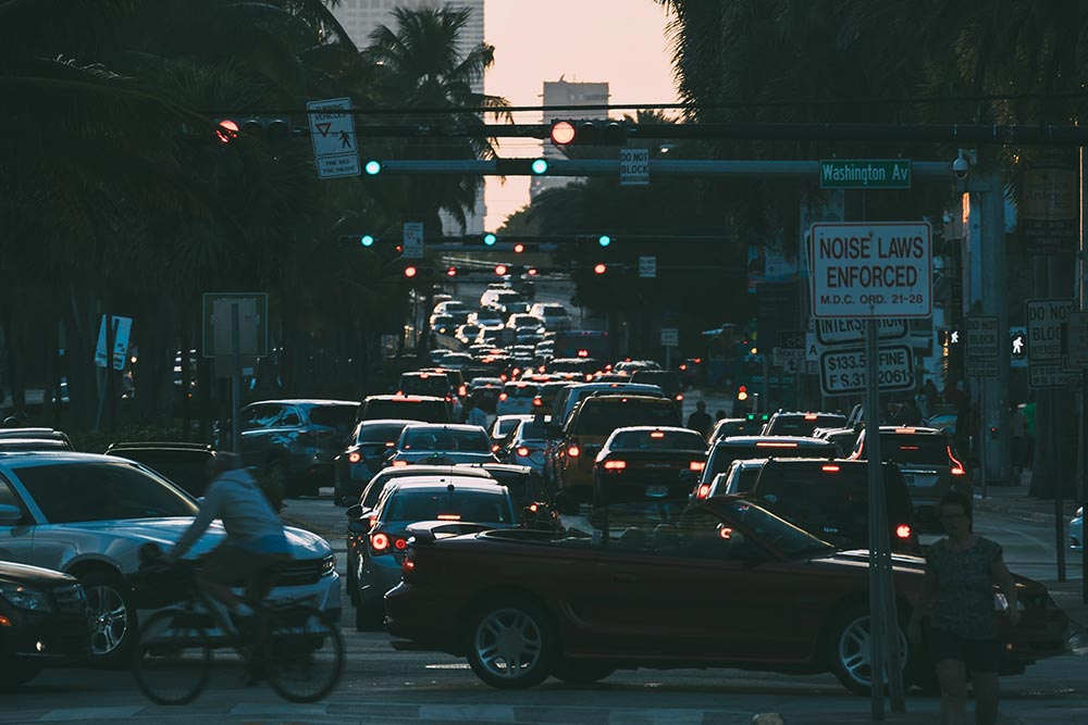 Traffic in Miami